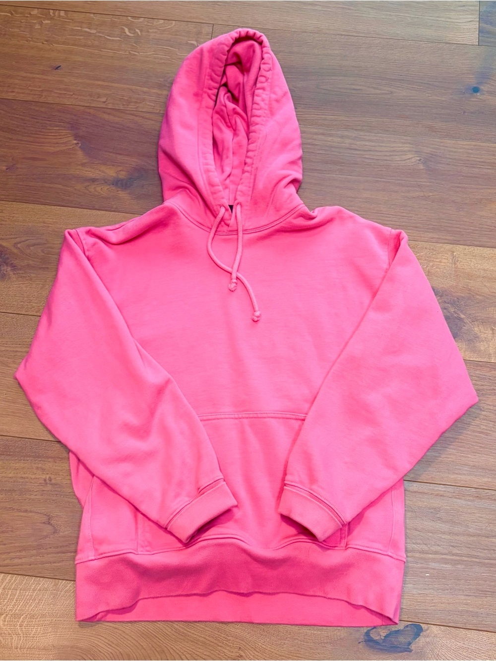 Aritzia Pink Boyfriend Fit Hoodie